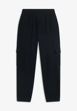 Freddy Pantaloni cargo da donna in tessuto jersey waffle-Donna Pantaloni Cargo|Pantaloni Sportivi