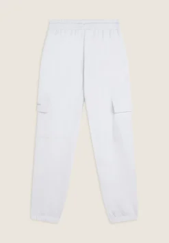 Freddy Pantaloni Cargo da donna in felpa garzata con fondo elastico-Donna Fitness|Pantaloni Cargo