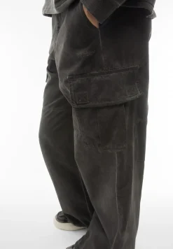Freddy Pantaloni cargo in canvas tinto capo cold dyed-Donna Pantaloni Cargo|Pantaloni Sportivi