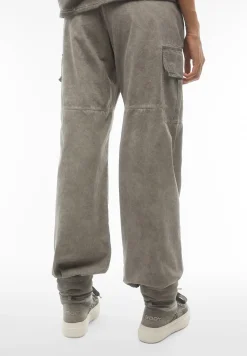 Freddy Pantaloni cargo in canvas tinto capo cold dyed-Donna Pantaloni Cargo|Pantaloni Sportivi