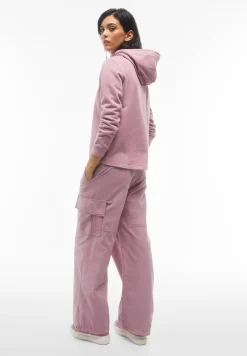 Freddy Pantaloni cargo in canvas tinto capo-Donna Pantaloni Cargo|Pantaloni Sportivi