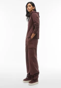 Freddy Pantaloni cargo in canvas tinto capo-Donna Pantaloni Cargo|Pantaloni Sportivi