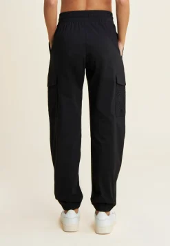 Freddy Pantaloni cargo in popeline con ricami Sangallo sulle tasche-Donna Pantaloni Sportivi|Tutti I Pantaloni