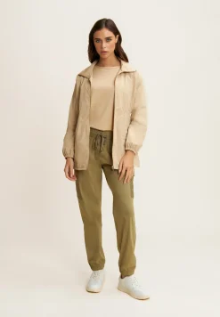 Freddy Pantaloni cargo in popeline con ricami Sangallo sulle tasche-Donna Pantaloni Sportivi|Tutti I Pantaloni