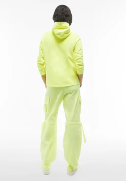 Freddy Pantaloni cargo in popeline con doppia coulisse-Donna Pantaloni Cargo|Pantaloni Sportivi