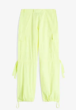 Freddy Pantaloni cargo in popeline con doppia coulisse-Donna Pantaloni Cargo|Pantaloni Sportivi