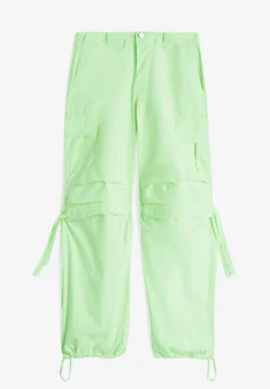Freddy Pantaloni cargo in popeline con doppia coulisse-Donna Pantaloni Cargo|Pantaloni Sportivi