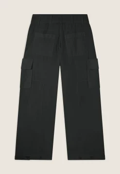 Freddy Pantaloni Cargo in popeline con fondo regolabile-Donna Pantaloni Cargo|Pantaloni Sportivi