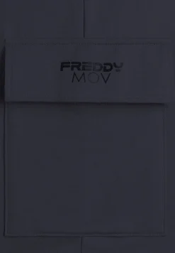 Freddy Pantaloni Cargo Regular Fit in French Terry-Donna Pantaloni Cargo|Pantaloni Sportivi