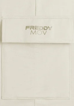 Freddy Pantaloni Cargo Regular Fit in French Terry-Donna Pantaloni Cargo|Pantaloni Sportivi