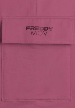 Freddy Pantaloni Cargo Regular Fit in French Terry-Donna Pantaloni Cargo|Pantaloni Sportivi