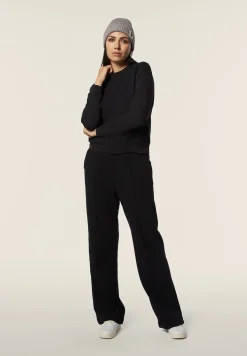 Freddy Pantaloni comfort fit da donna in tessuto jersey waffle-Donna Pantaloni Sportivi|Tutti I Pantaloni