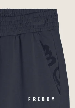 Freddy Pantaloni con elastico sul fondo e dettagli floreali-Donna Pilates|Ginnastica