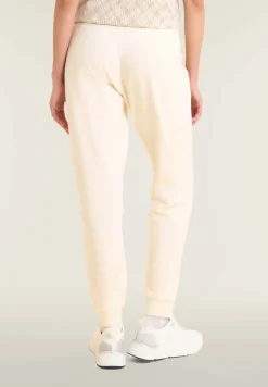 Freddy Pantaloni con fondo a costina e bande logate-Donna Pilates|Ginnastica