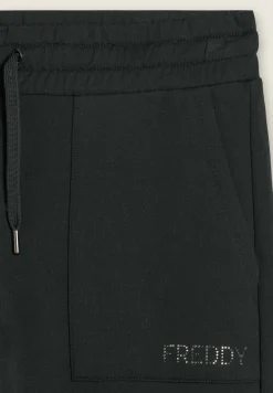 Freddy Pantaloni con fondo elasticizzato e tasche applicate-Donna Ginnastica|Pantaloni Sportivi
