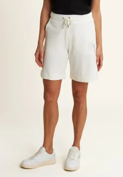 Freddy Pantaloni corti con Risvolto e Logo Strass-Donna Shorts