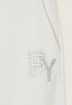Freddy Pantaloni corti con Risvolto e Logo Strass-Donna Shorts