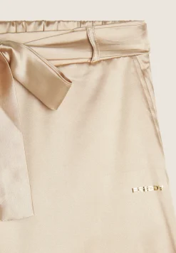 Freddy Pantaloni corti Donna Eleganti con chiusura a Fiocco-Donna Shorts