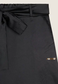 Freddy Pantaloni corti Donna Eleganti con chiusura a Fiocco-Donna Shorts