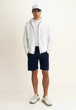 Freddy Pantaloni corti in French Terry con Dettagli a Contrasto-Uomo Shorts E Bermuda