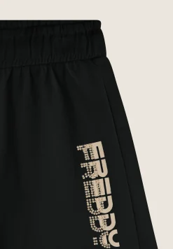 Freddy Pantaloni corti in jersey con grafica dorata-Donna Padel|Pilates