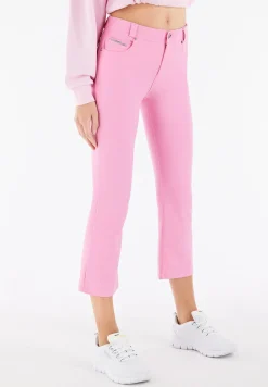 Freddy Pantaloni cropped in jersey drill colorato-Donna Jeans E Pantaloni|Tutti I Pantaloni