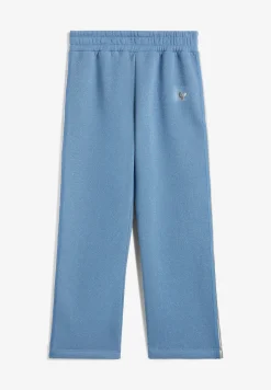 Freddy Pantaloni da bambina in cotone e lurex con gamba dritta- Pantaloni Sportivi