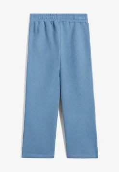 Freddy Pantaloni da bambina in cotone e lurex con gamba dritta- Pantaloni Sportivi