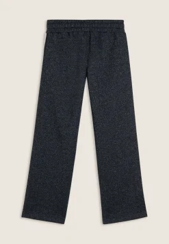Freddy Pantaloni da bambina in cotone e lurex con gamba dritta- Pantaloni Sportivi