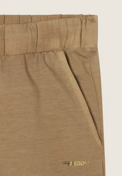 Freddy Pantaloni dégradé in jersey con elastico sul fondo-Donna Pantaloni Sportivi