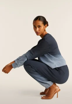 Freddy Pantaloni dégradé in jersey con elastico sul fondo-Donna Pantaloni Sportivi