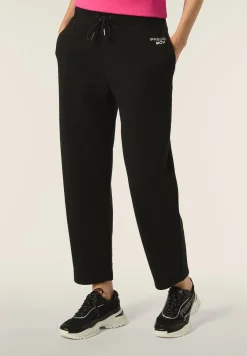Freddy Pantaloni donna Carrot Fit in felpa garzata-Donna Fitness|Pantaloni Sportivi