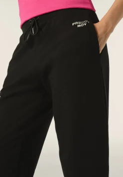 Freddy Pantaloni donna Carrot Fit in felpa garzata-Donna Fitness|Pantaloni Sportivi