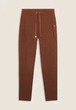 Freddy Pantaloni donna dritti in felpa garzata-Donna Pantaloni Sportivi