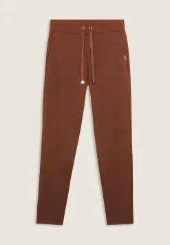Freddy Pantaloni donna dritti in felpa garzata-Donna Pantaloni Sportivi