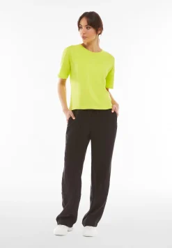 Freddy Pantaloni donna gamba ampia in twill lyocell-Donna Pantaloni Sportivi|Tutti I Pantaloni