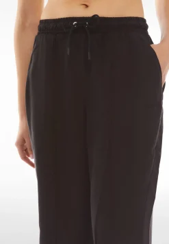 Freddy Pantaloni donna gamba ampia in twill lyocell-Donna Pantaloni Sportivi|Tutti I Pantaloni