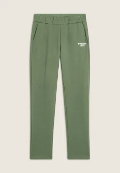 Freddy Pantaloni donna in felpa garzata con Spacchi sul fondo-Donna Fitness|Pantaloni Sportivi