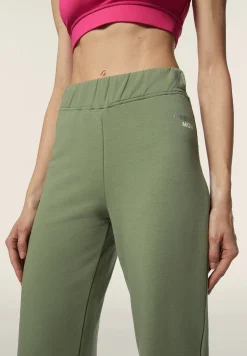 Freddy Pantaloni donna in felpa a Gamba Ampia con Vita Alta-Donna Fitness|Pantaloni Sportivi