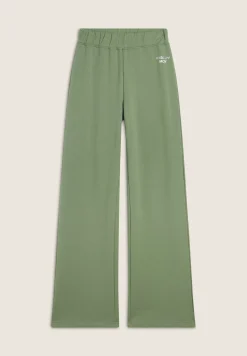 Freddy Pantaloni donna in felpa a Gamba Ampia con Vita Alta-Donna Fitness|Pantaloni Sportivi