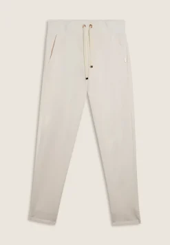 Freddy Pantaloni donna regular morbidi con dettagli micro-trecce-Donna Pantaloni Sportivi