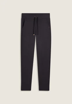 Freddy Pantaloni donna regular morbidi con dettagli micro-trecce-Donna Pantaloni Sportivi