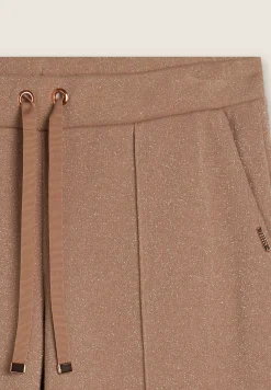 Freddy Pantaloni donna wide leg mélange lurex-Donna Pantaloni Sportivi