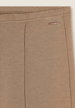 Freddy Pantaloni donna wide leg con cucitura centrale-Donna Pantaloni Sportivi
