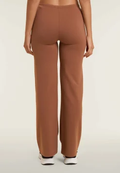 Freddy Pantaloni donna wide leg con cucitura centrale-Donna Pantaloni Sportivi