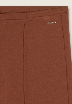 Freddy Pantaloni donna wide leg con cucitura centrale-Donna Pantaloni Sportivi