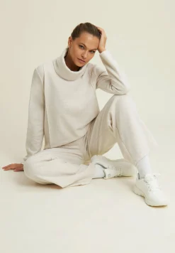 Freddy Pantaloni donna wide leg effetto tricot-Donna Pantaloni Sportivi