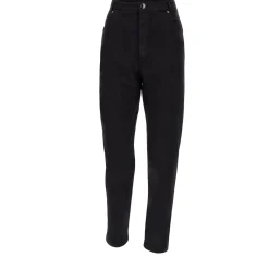 Freddy Pantaloni BLACK 7/8 vita alta tessuto navetta beige-Donna Jeans E Pantaloni|Tutti I Pantaloni