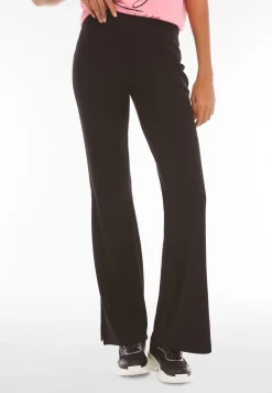 Freddy Pantaloni in costina dal fondo flare con spacchi laterali-Donna Pantaloni Sportivi|Tutti I Pantaloni