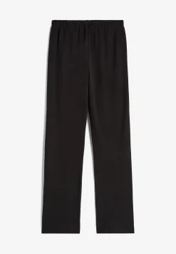 Freddy Pantaloni in cotone regular fit vita alta con coulisse-Donna Padel|Pilates